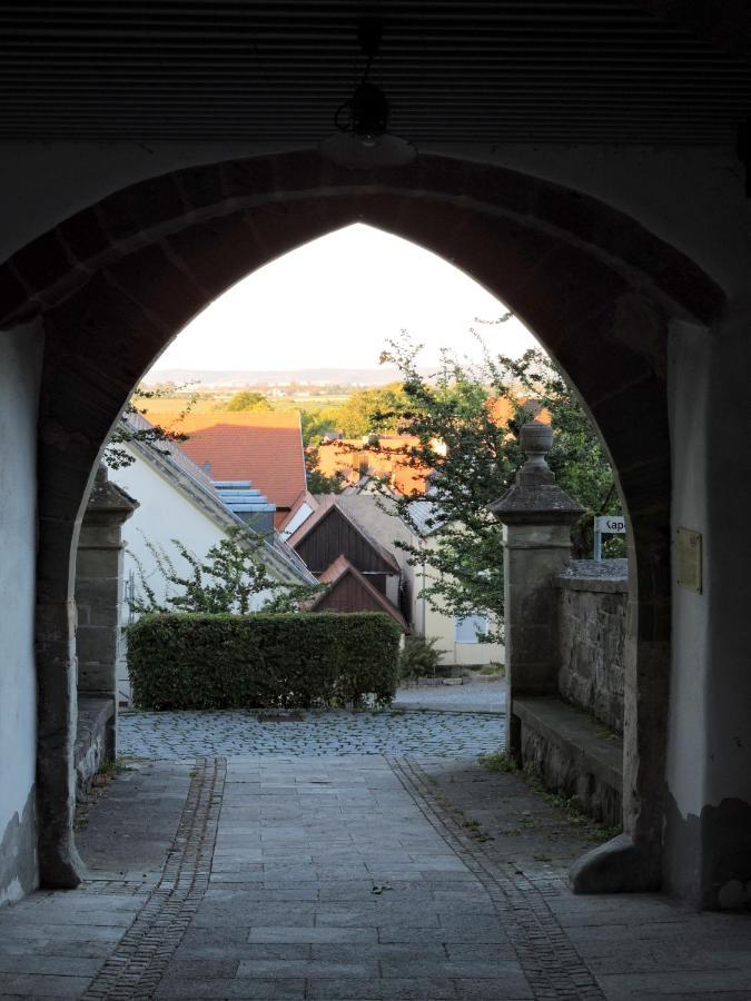 Burgbernheim Turmstueble Im Torhaus Von 1545 아파트 외부 사진